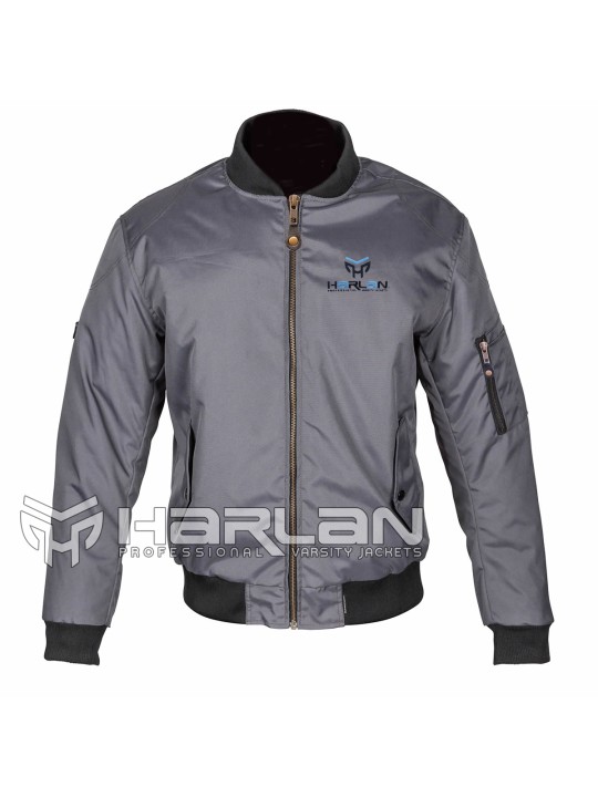Stylish Nylon Bomber Jackets