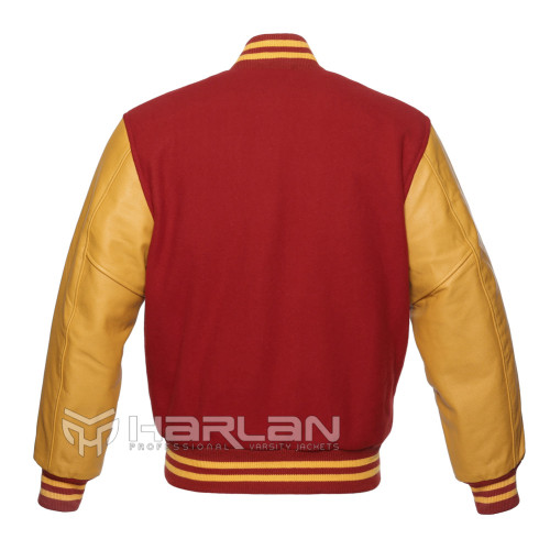 LETTERMAN VARSITY JACKETS Maroon / Gold
